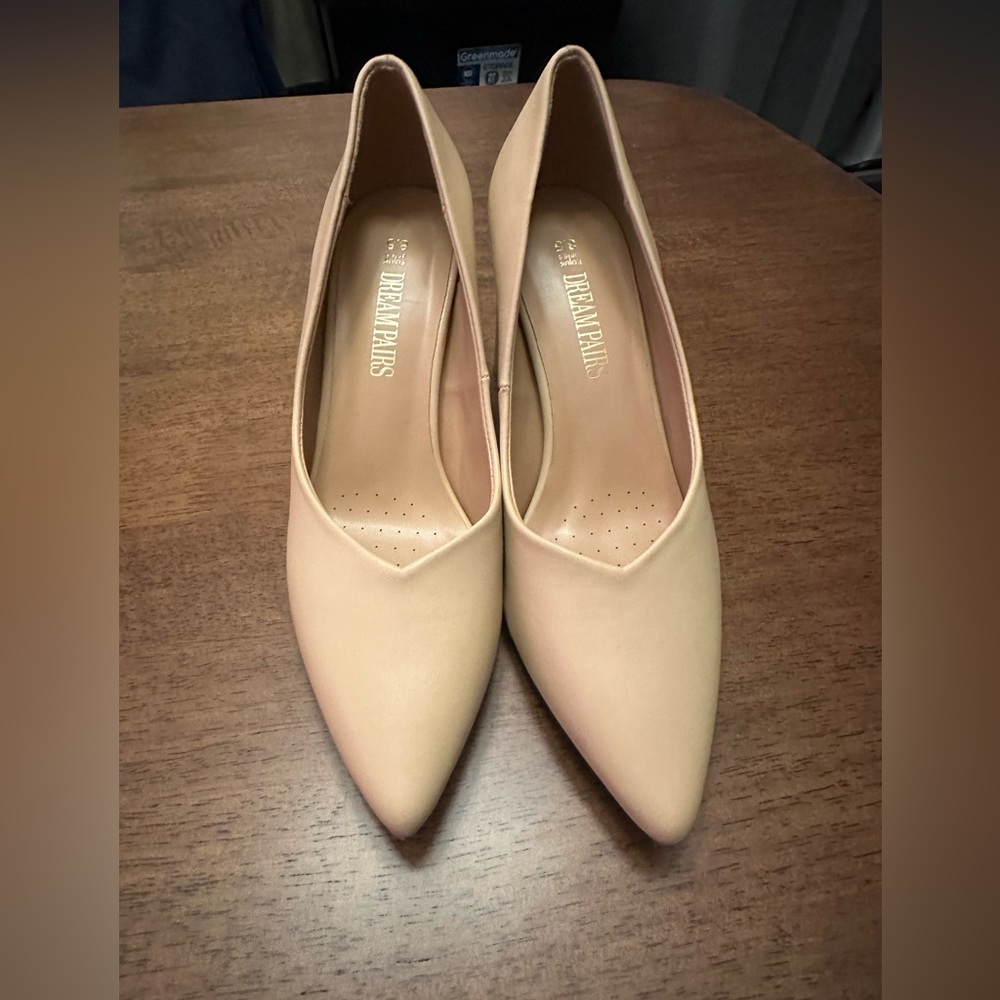 Dream Pairs nude high heels